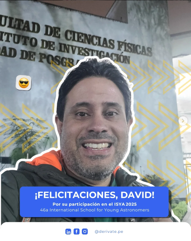 Felicitaciones David — Derivate